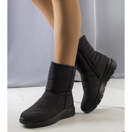 PA1 Botas acolchadas negras de Alani. negro 1