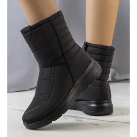 PA1 Botas acolchadas negras de Alani. negro 2