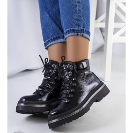 Botas Grosio charol negro 1