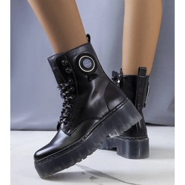Botas Laureano de mujer negras negro 1