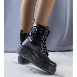 Botas Laureano de mujer negras negro 2