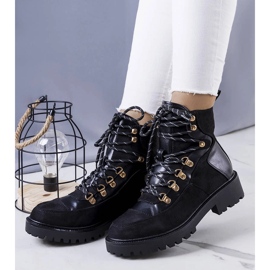 Botas negras con aislamiento de Leneo negro 1