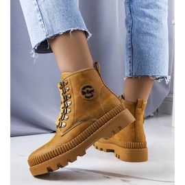 Botas con aislamiento camel LCJ-22-44-1339L Lee Cooper beige 2