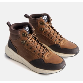 Lee Cooper Botas de senderismo con aislamiento marrón LCJ-22-31-1458M 1