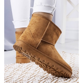 Botas de nieve con aislamiento marrón Vago 2
