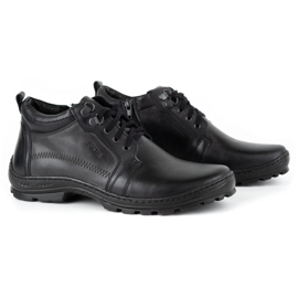 Joker Botas de invierno de hombre negro 592 4