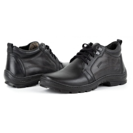 Joker Botas de invierno de hombre negro 592 7