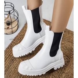 Botas Crispo mujer blancas blanco 1