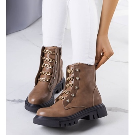 Botas aislantes marrón Perno 1 Botas aislantes marrón Perno 1