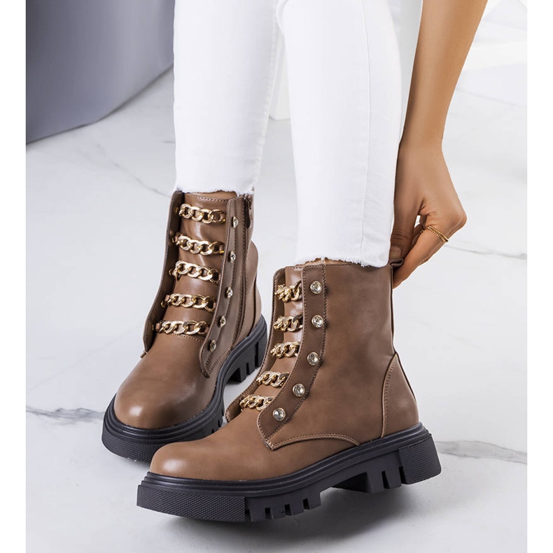 Botas aislantes marrón Perno 1 Botas aislantes marrón Perno 1