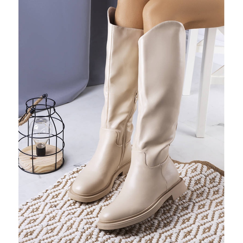 Botas Prinio beige con aislamiento 1