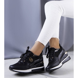 Evento Zapatillas negras en la cuña de Berkley. negro 1 Evento Zapatillas negras en la cuña de Berkley. negro 1