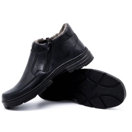 Joker Zapato piel invierno hombre 286J negro 3
