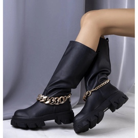 Botas negras con aislamiento de Cumia negro 1