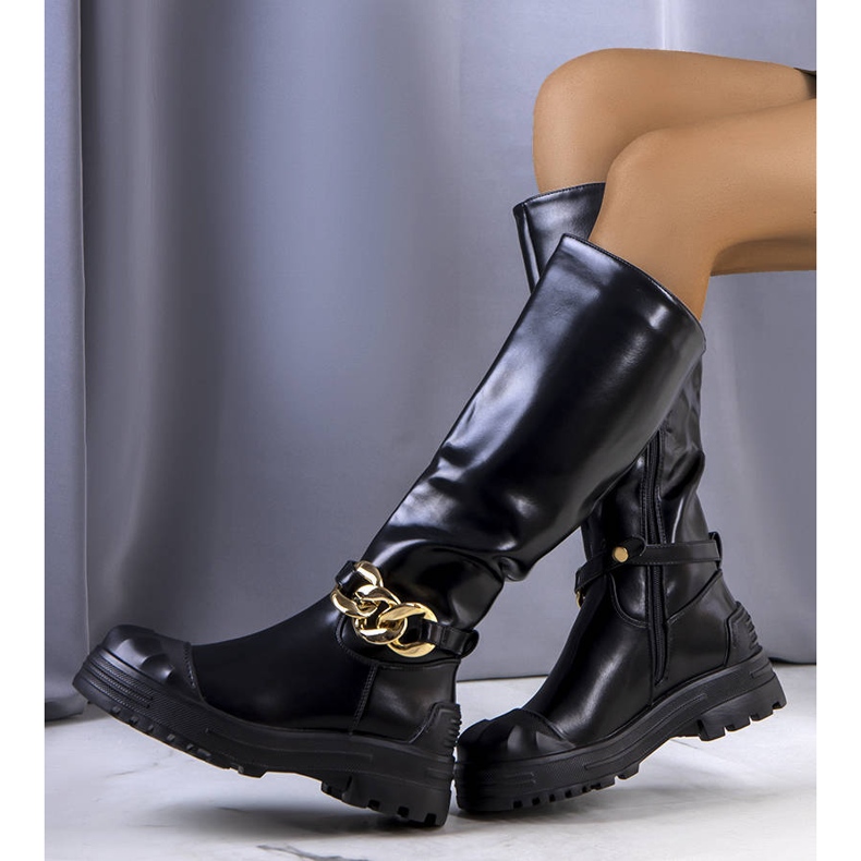 PA1 Botas negras insuladas Cerreto negro 2 PA1 Botas negras insuladas Cerreto negro 2