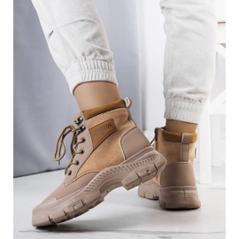Botas aislantes marrones Fordla beige 2