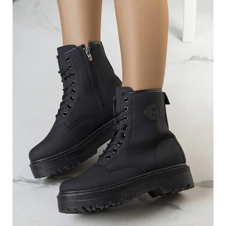 Zapatos Dirk negro mate 1