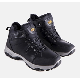 Botas altas negras con aislamiento para hombre negro 1