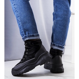 Botas negras con aislamiento de Rimu negro 1 Botas negras con aislamiento de Rimu negro 1