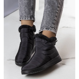 Inna Botas de nieve con aislamiento negras de Fiedler negro 1
