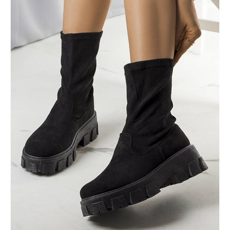 BM Botas mujer Makayla negras negro 1