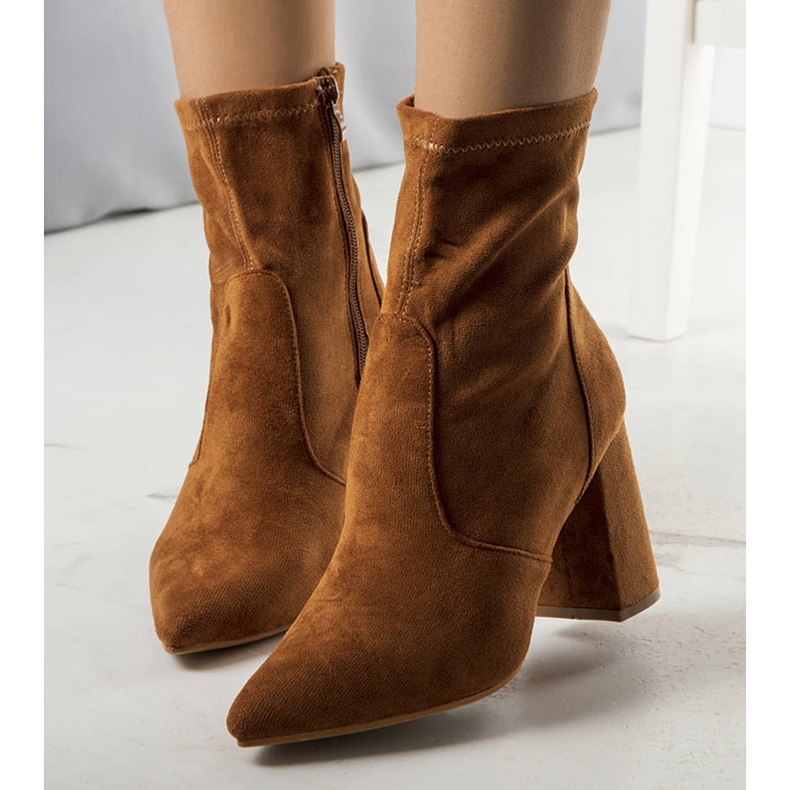 PA1 Botas de camello en el puesto de Kensley marrón 1