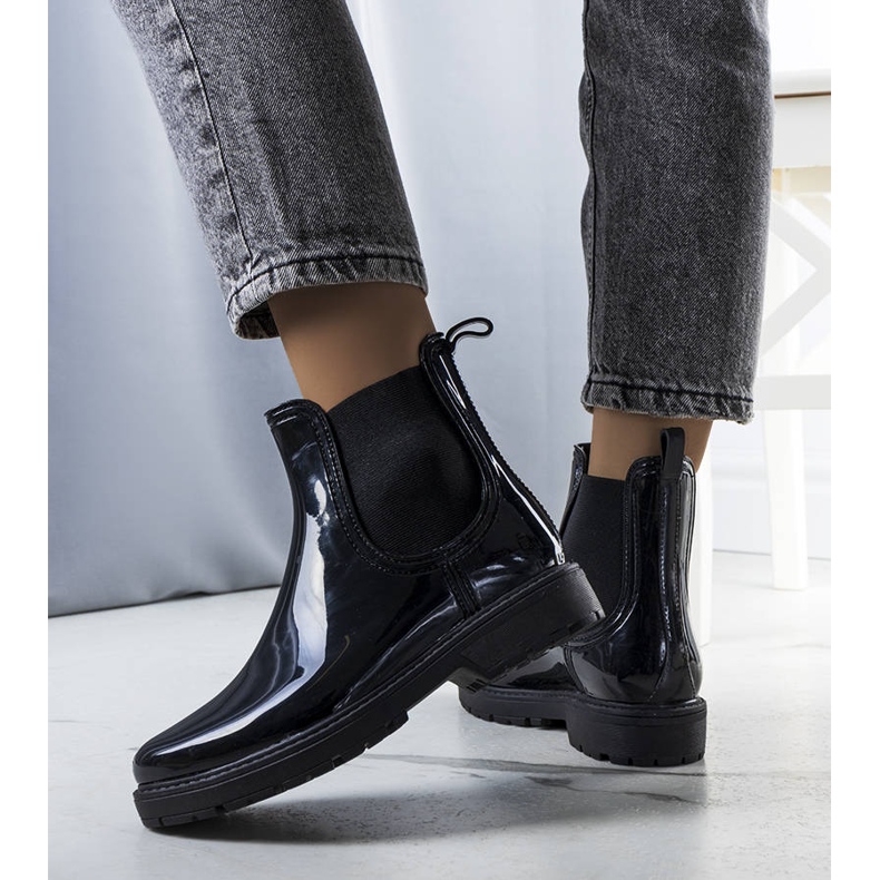 Botas de agua negras Kemi negro 1 Botas de agua negras Kemi negro 1