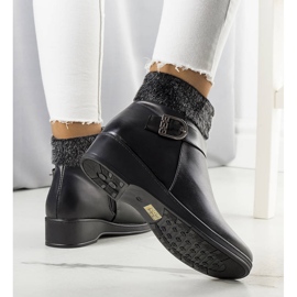 PA1 Botas negras con aislamiento en la cuña Bryson negro 2