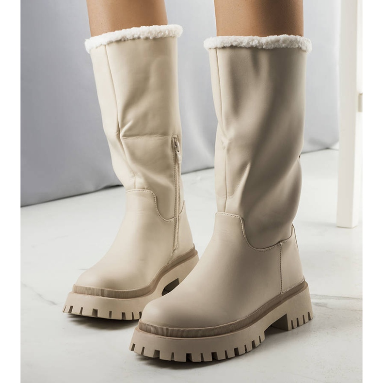 BM Botas con aislamiento Kangas beige 1