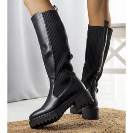 Botas negras con aislamiento Mishin negro 2