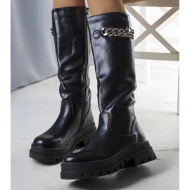 Botas negras con aislamiento Galina negro 1