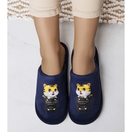 Pantuflas Catcup azul marino 1