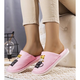 Pantuflas Catcup suave rosa rosado 2