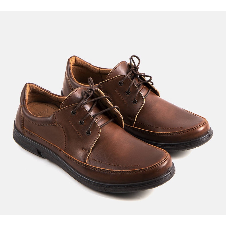 BM Zapatos hombre marrón Ignat 1