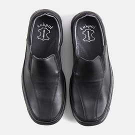 Zapatos negros sin cordones para hombre de Kalin 2
