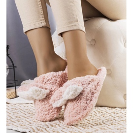 Pantuflas Suaves Conejo Rosa rosado 2