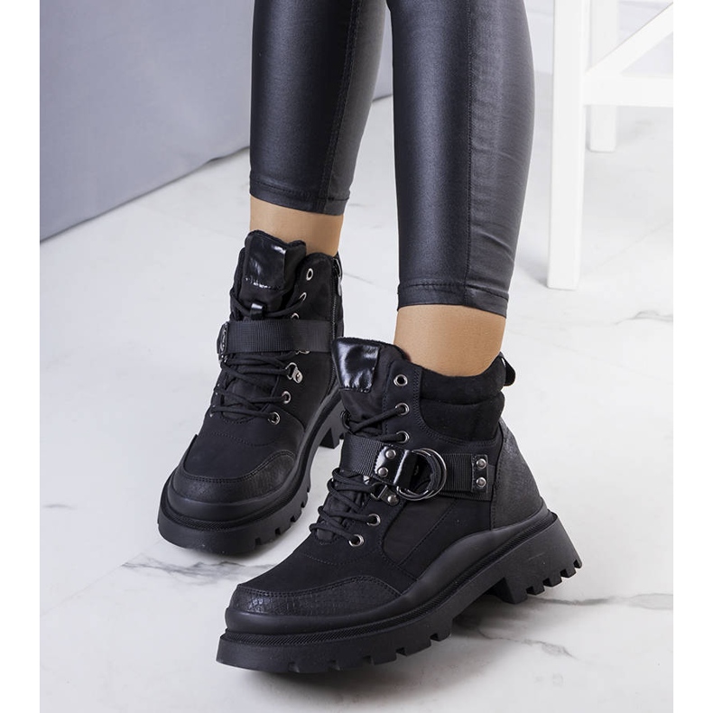 PA1 Botas negras con aislamiento de Zakira negro 1 PA1 Botas negras con aislamiento de Zakira negro 1