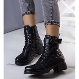 BM Botas acolchadas con aislamiento negro Arseny 2
