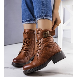 Botas acolchadas con aislamiento marrón Arseny 1