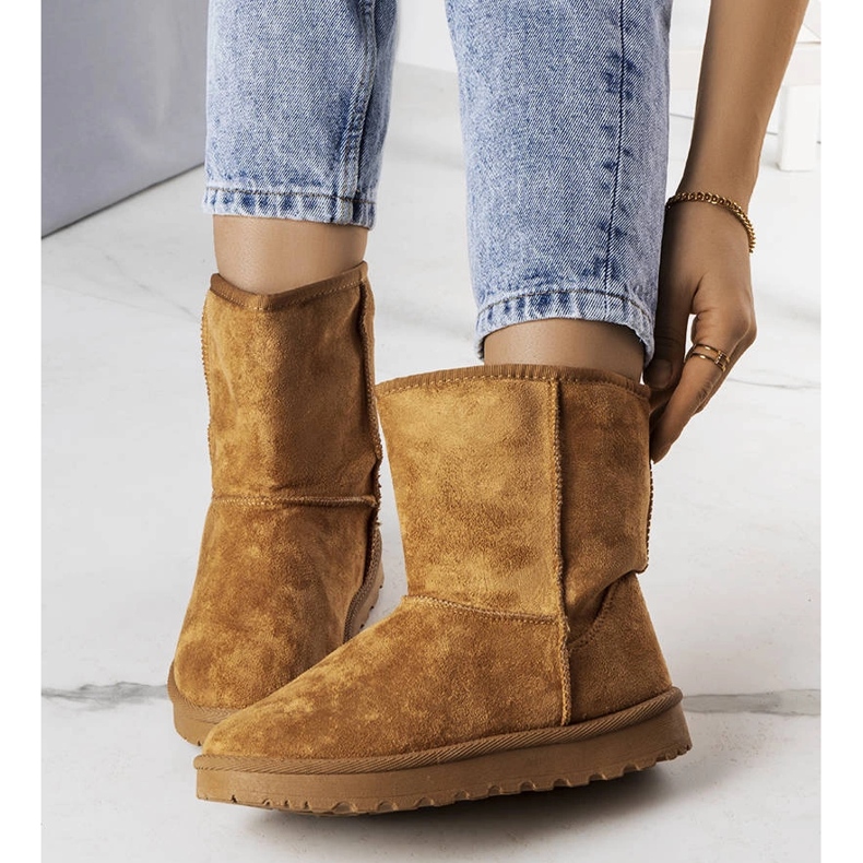 Botas para la nieve con aislamiento marrón Hank 1 Botas para la nieve con aislamiento marrón Hank 1