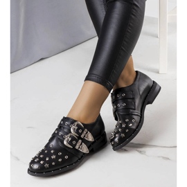 Zapatos Boisi negros con tachuelas 1 Zapatos Boisi negros con tachuelas 1