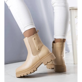 Botas con aislamiento beige de Caron 2