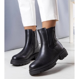 Botas negras con aislamiento de Caron negro 2