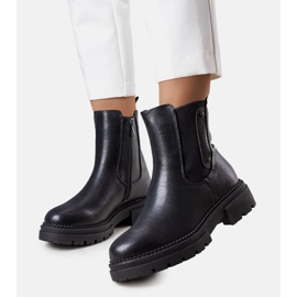 Botas negras con aislamiento de Caron negro 3