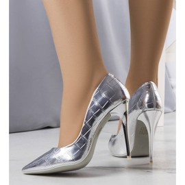 Tacones fusteri plateados plata 2