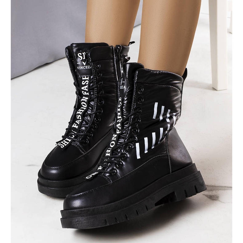 BM Botas de nieve negras Sarai negro 1 BM Botas de nieve negras Sarai negro 1