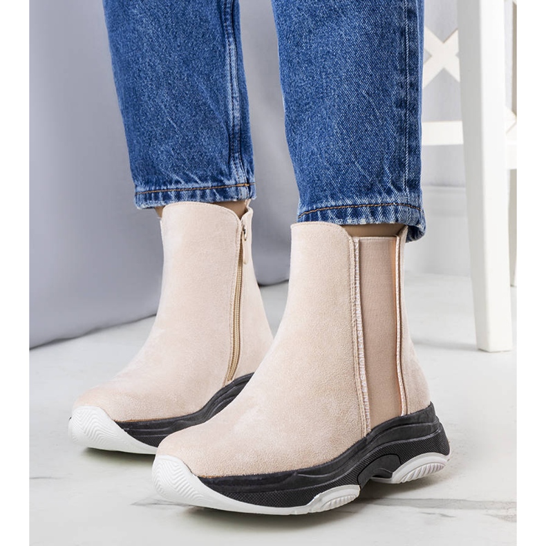 PA1 Botas con aislamiento beige de Roussy 1