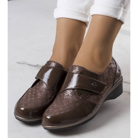 BM zapatos brogue marrones Drancy marrón caqui 2