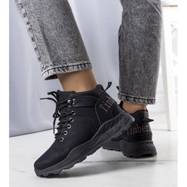 Botas negras con aislamiento para mujer de Adleri negro 2