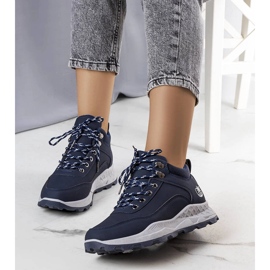 Botas de montaña con aislamiento azul marino para mujer de Durani 1 Botas de montaña con aislamiento azul marino para mujer de Durani 1